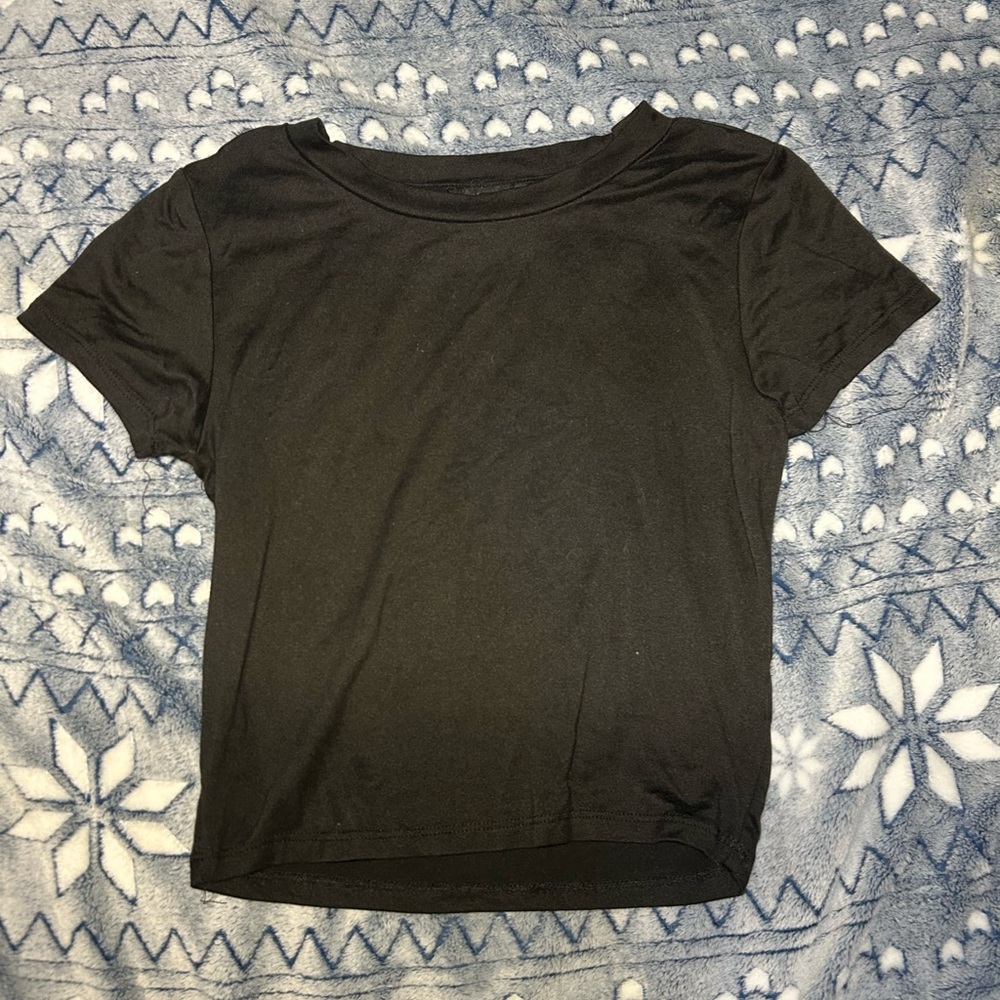 Essentials Black Short Sleeve Tee